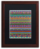 Hello Angel ''Oaxaca Mat'' Art, Wood Frame, Black Mat, 20x16