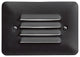 Kichler 15782BKT27R LED Deck Step Light, Textured Black Finish