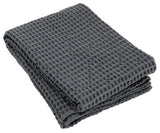 Caro Jumbo Waffle Bath Towel, Magnet, 28"x55"