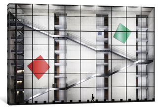 "Red > Green" by Herve Loire, 40x26x1.5