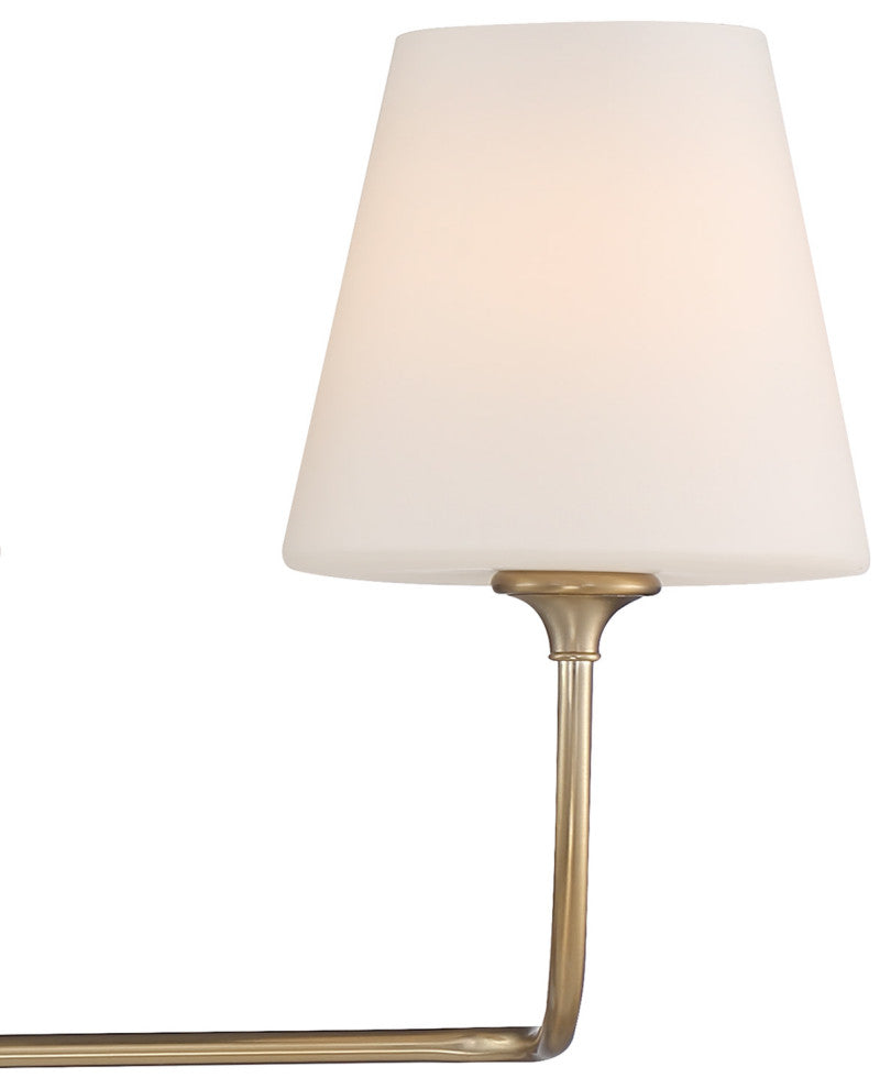 Crystorama Lighting Group 2443-OP Sylvan 3 Light 23"W Vanity - Black Forged