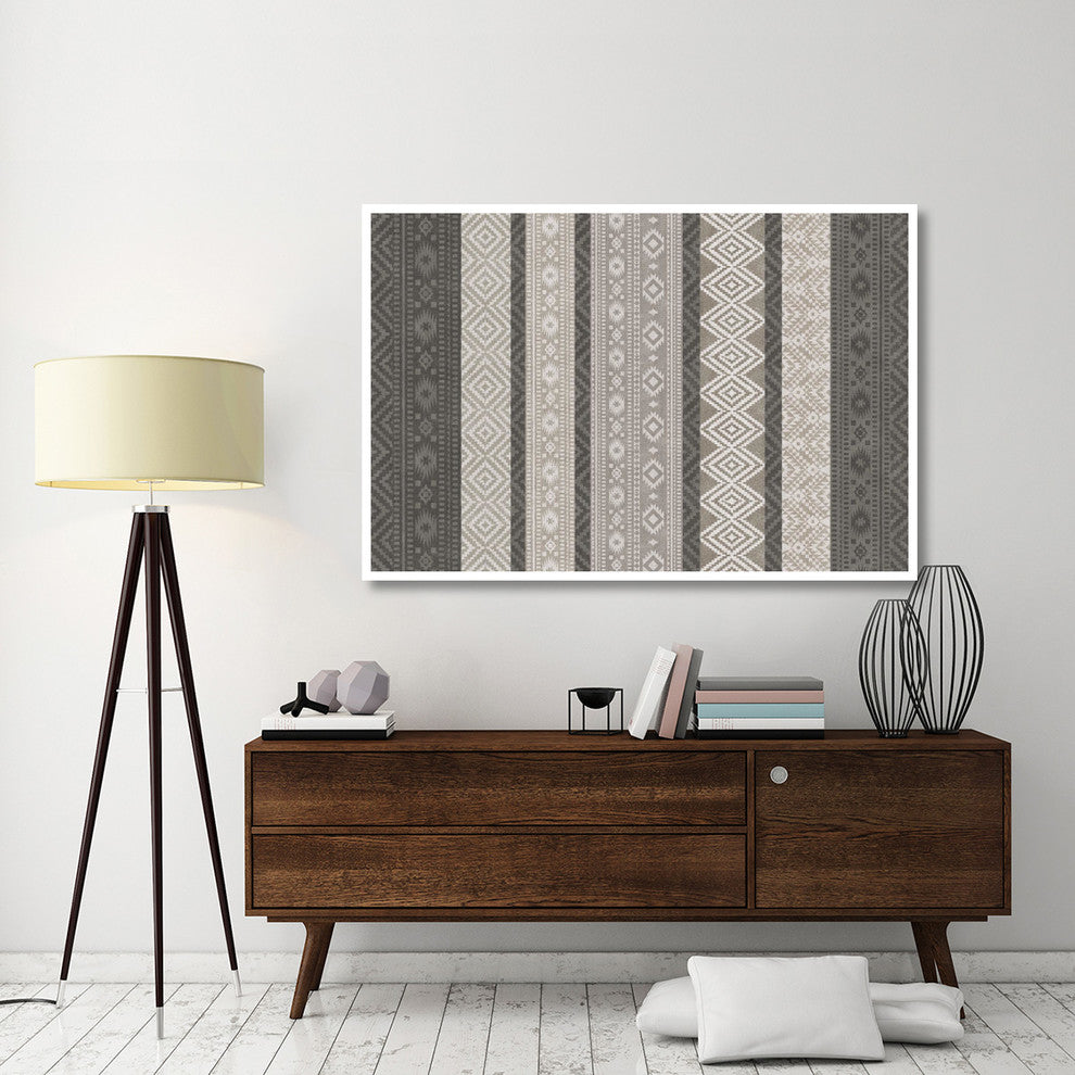 "Soft Lodge X" Digital Paper Print by Janelle Penner, 62"x42"