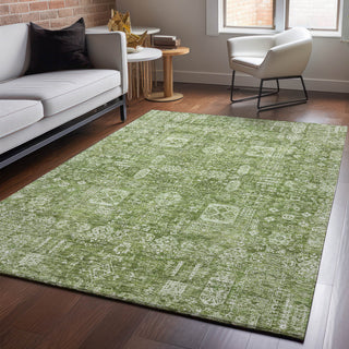 Premium Machine Washable Mayfield AMF637 Aloe 9' x 12' Rug