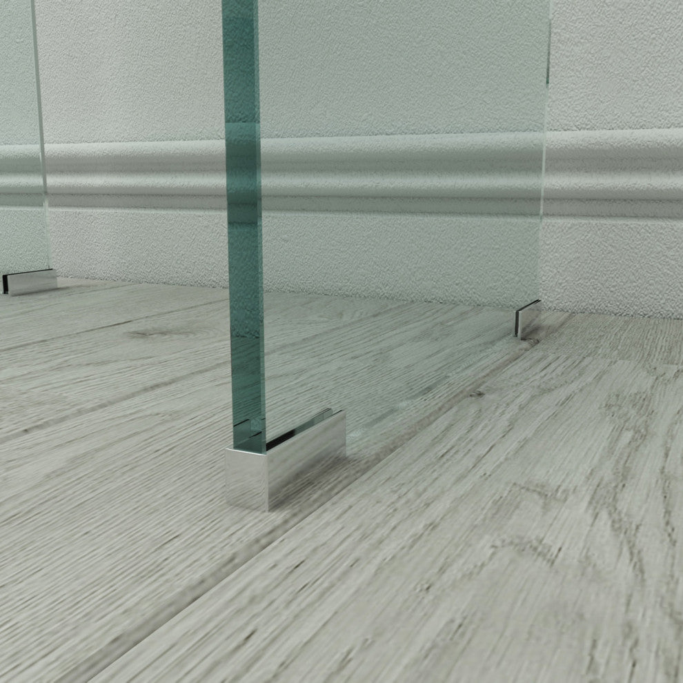 Whole Tempered Glass Coffee Table Clear End Table Transparent Side Table