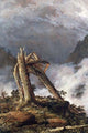 Storm in the Mountains - Canvas Poster 20" x 30"