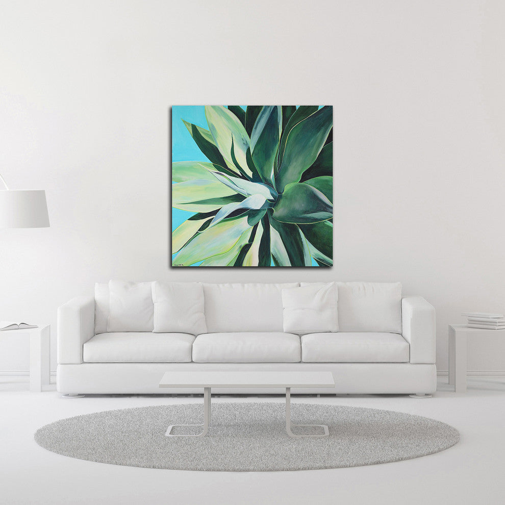 Rest in Its Glory by Alana Clumeck, Print on Canvas, 16"x16"