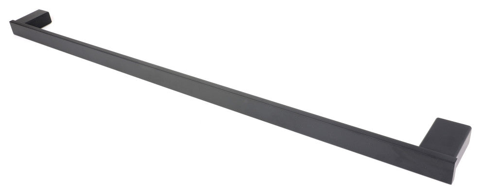 Florence Series Black Bathroom 34in Towel Bar