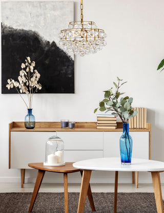 Seren 14" Pendant, Brass