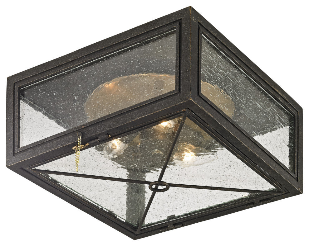 Troy Lighting Randolph Three Light Flush Mount C6440