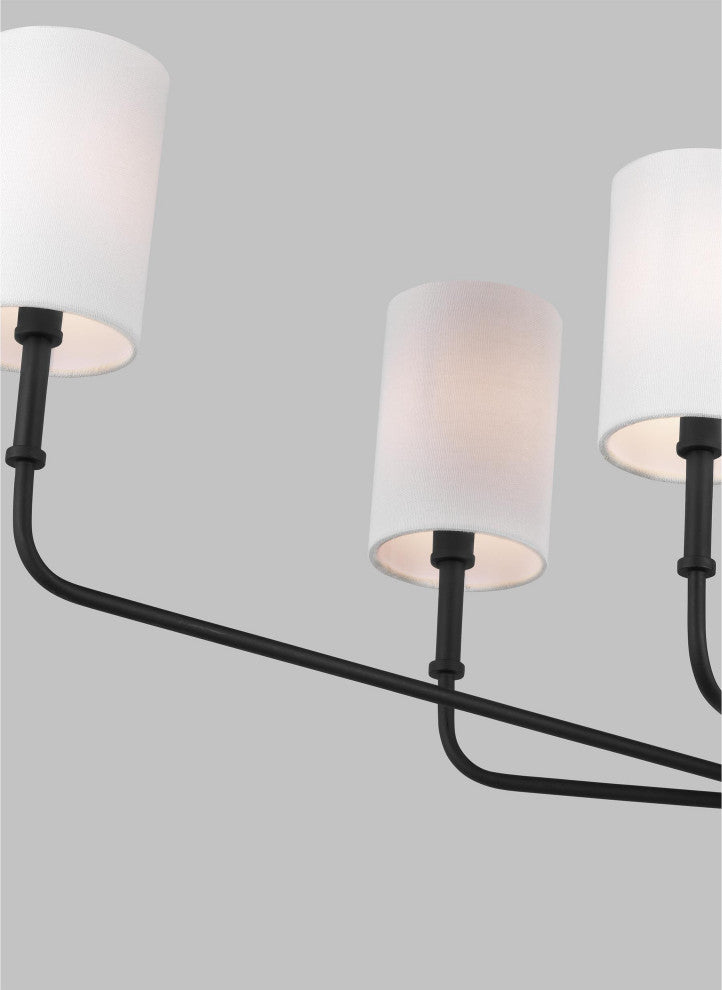 Foxdale Six Light Linear Chandelier