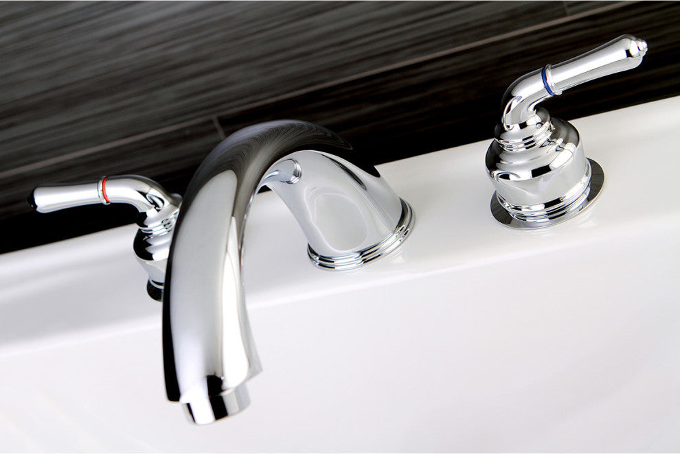 Kingston Brass Roman Tub Faucet, Polished Chrome