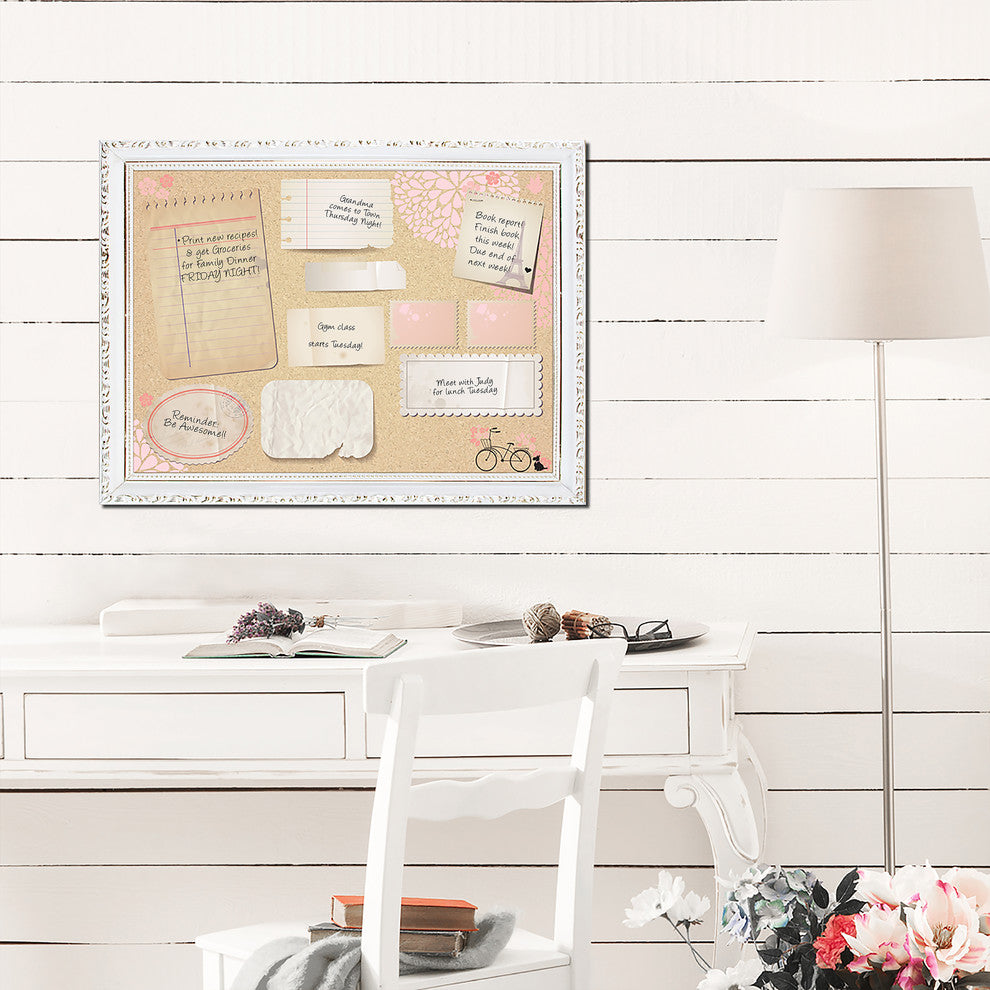 R2H Methods 'Parisian' Dry Erase Memo Board on ArtPlexi, 30"x20"