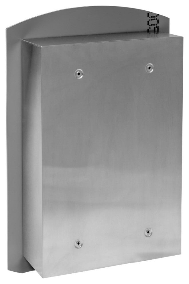 24" Stainless Steel Wall Mount Medicine Cabinet Shelf with Mirror Door
