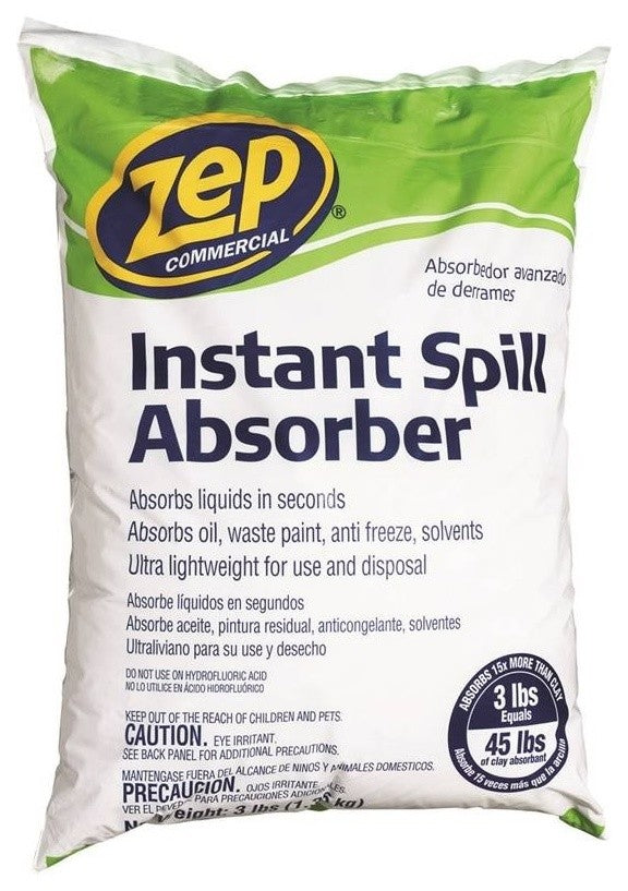 Zep Instant Spill Absorber, 3 lb.