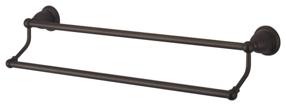 Kingston Brass 24" Dual Towel Bar, Oil Rubbed Bronze