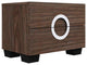 Sofia Wood Nightstand in High Gloss