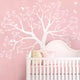 Staircase Family Tree Wall Decal, White, Small