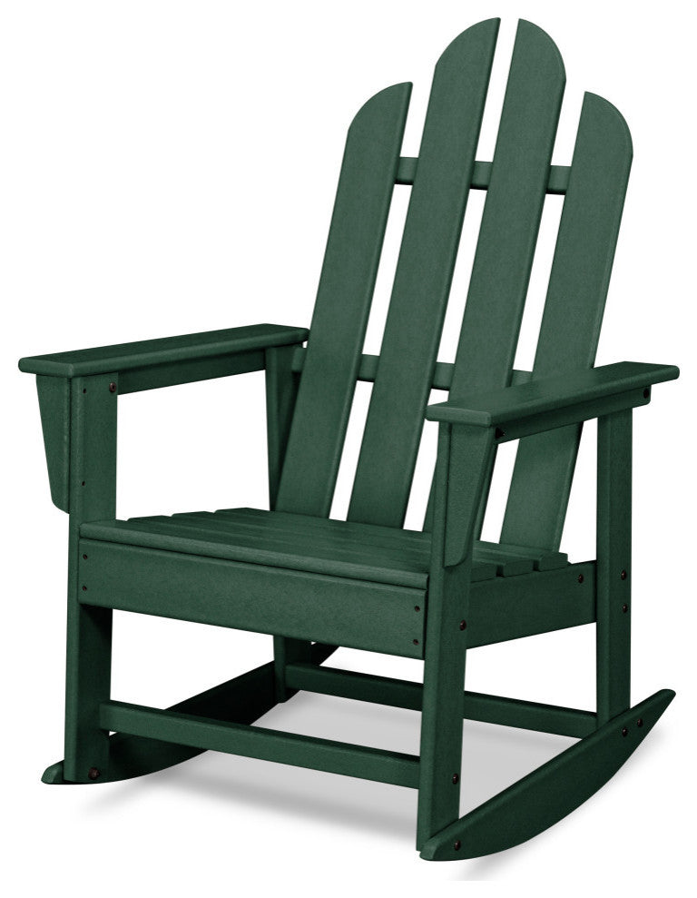 Polywood Long Island Rocking Chair, Green