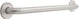 Delta Concealed Mounting Grab Bar, Stainless, 24"