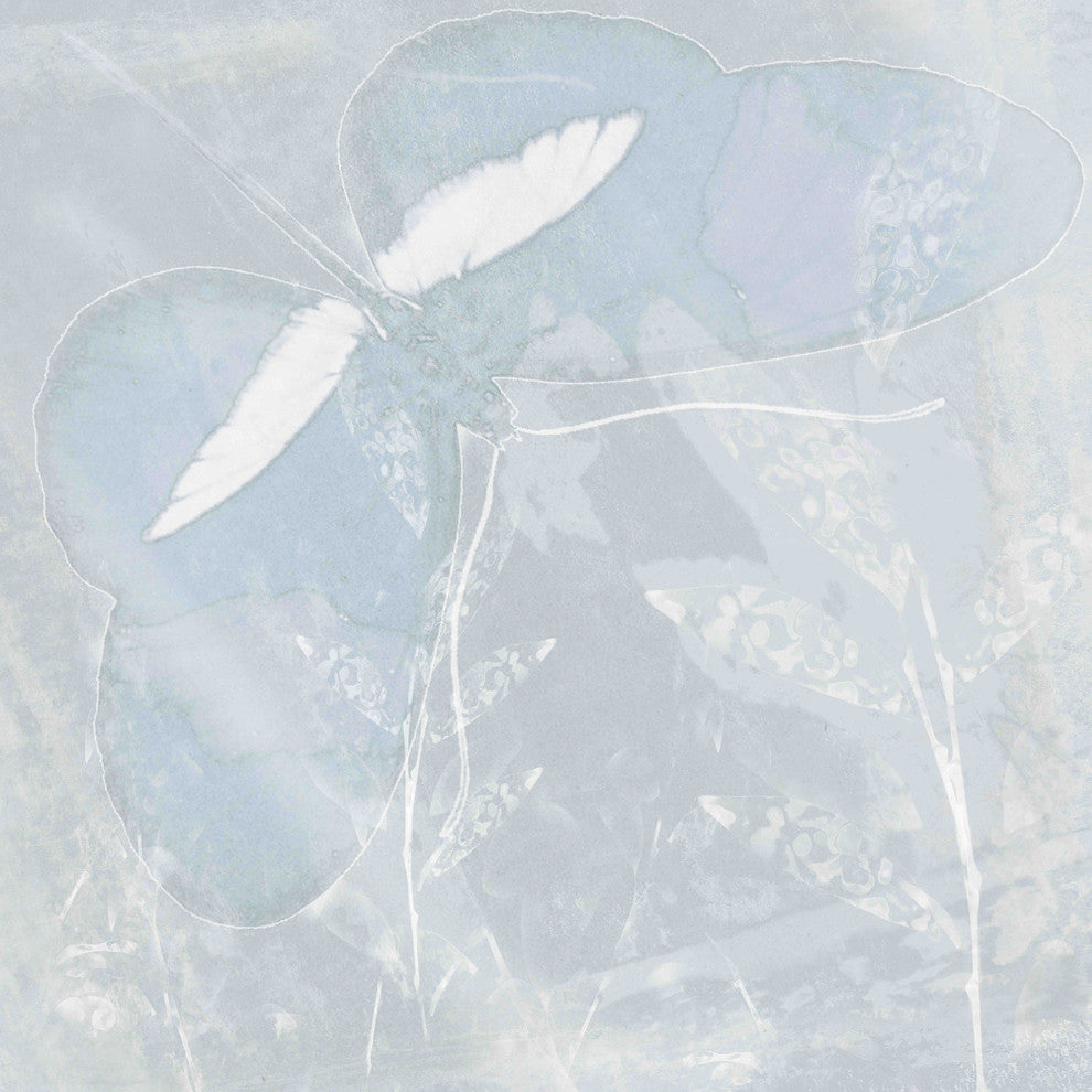 "Papillon XIII" Painting Print on Canvas by Aryai