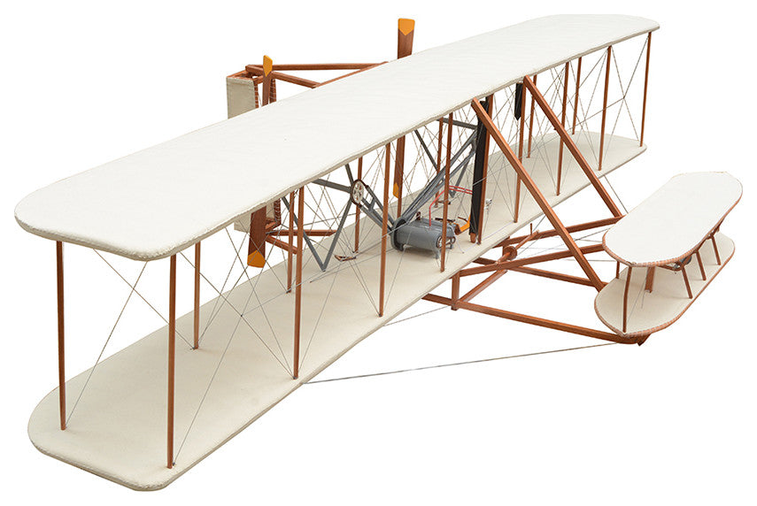 1903 Wright Brother Flyer Model 8-ft Collectible Metal scale model Airplane
