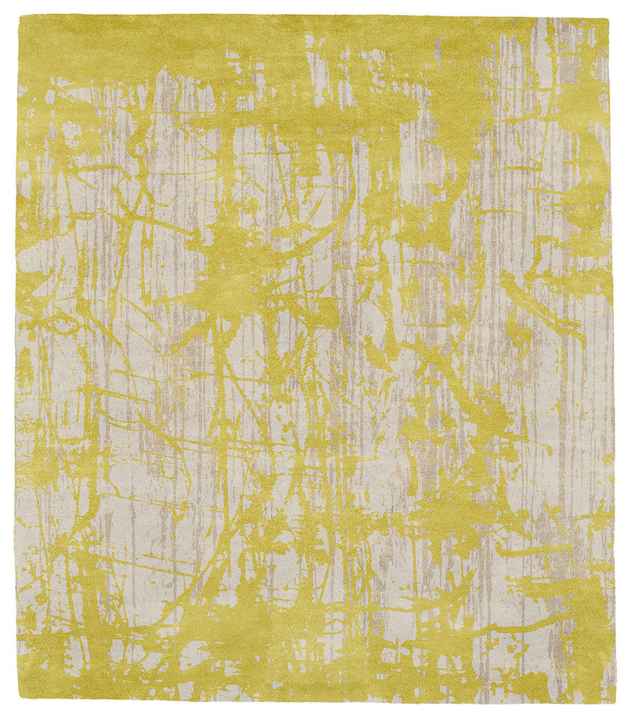 Quebra A Hand Knotted Tibetan Rug, 5'x8'