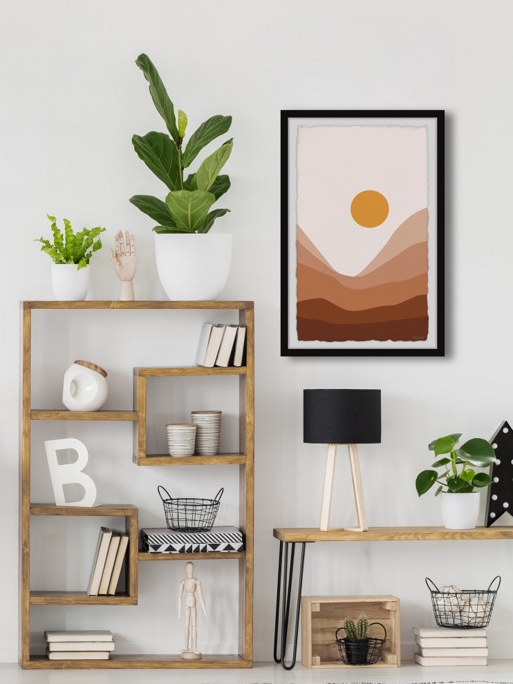 "Valley of the Sun" Framed Painting Print, 16x24