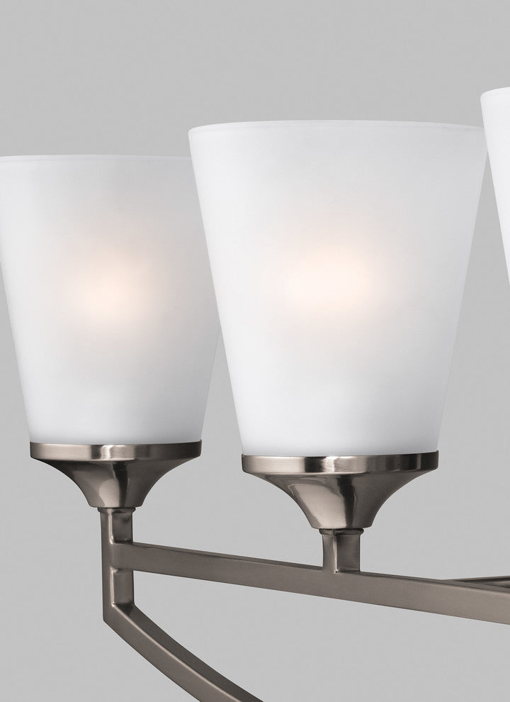 Generation Lighting Lighting 4-Light Wall/ Bath, Brushed Nickel