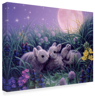 Kirk Reinert 'Moon Babies' Canvas Art, 19"x14"