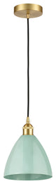 Innovations 616-1P-SG-MBD-75-SF-LED 1-Light Mini Pendant, Satin Gold