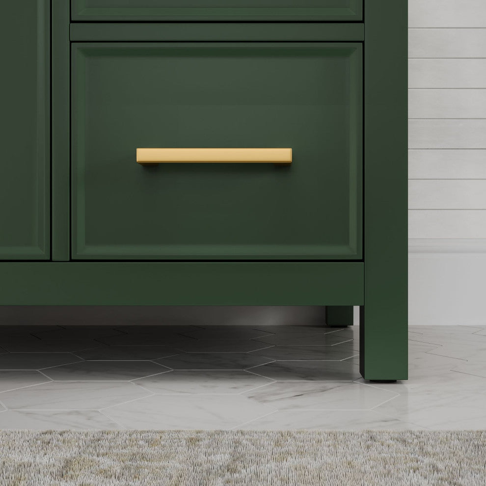 The Woodruff Bathroom Vanity, Single Sink, 36", Vogue Green, Freestanding