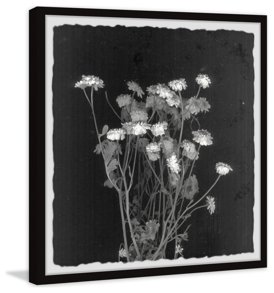 "Wild Bouquet" Framed Painting Print, 32x32