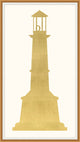 Gold Lighthouse 4, Giclee Reproduction Artwork