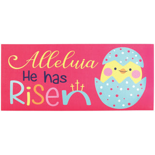 Doormat Insert, Alleluia He Has Risen