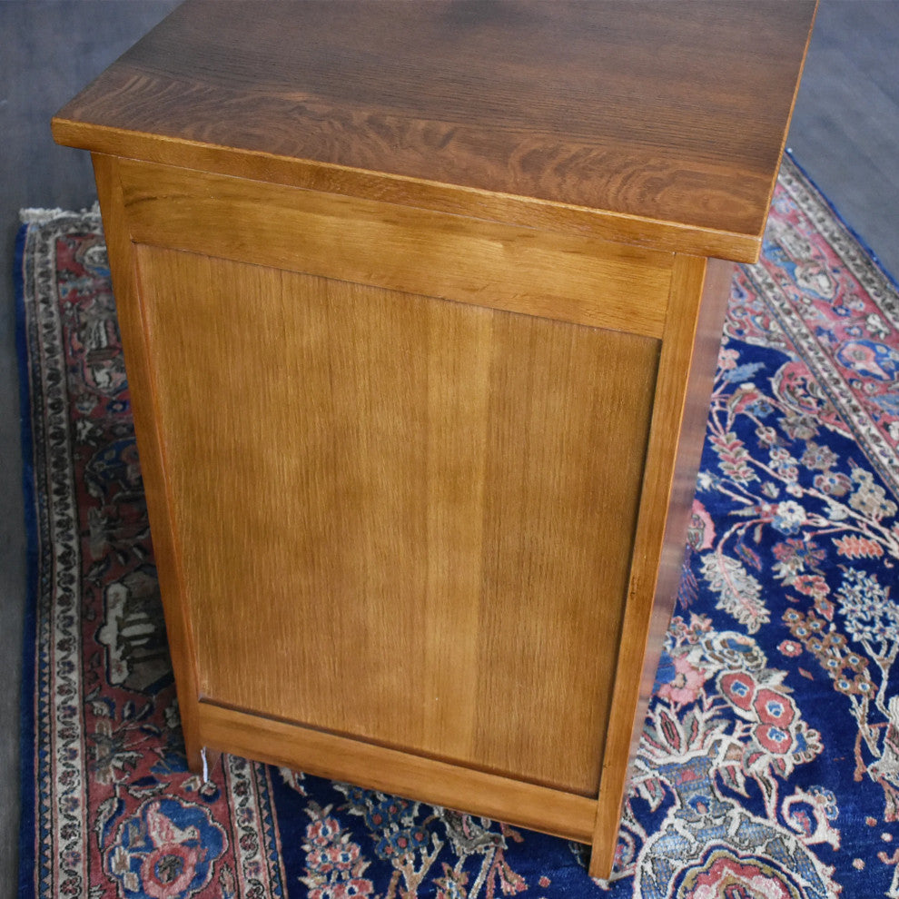 Mission Quarter Sawn Oak 1 Door, 1 Drawer Nightstand, Michael's Cherry