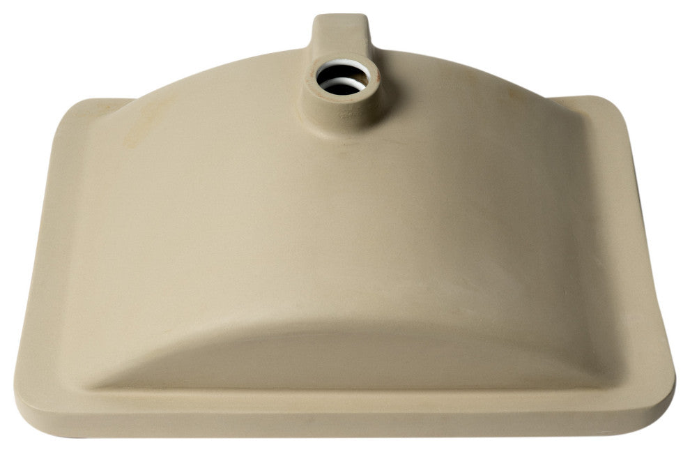 ALFI brand ABC603 White 24" Rectangular Undermount Ceramic Sink