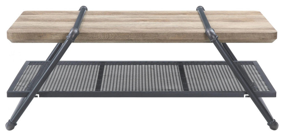 Coffee Table, Oak and Sandy Gray