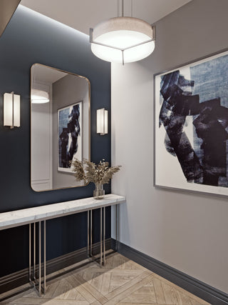 Apex 12'' Pendant, Weathered Gray, Linen White Shade