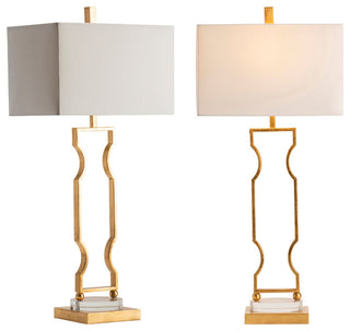 Carlisle Table Lamp, Gold