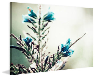 "Sapphire Tower" Painting Print on Wrapped Canvas