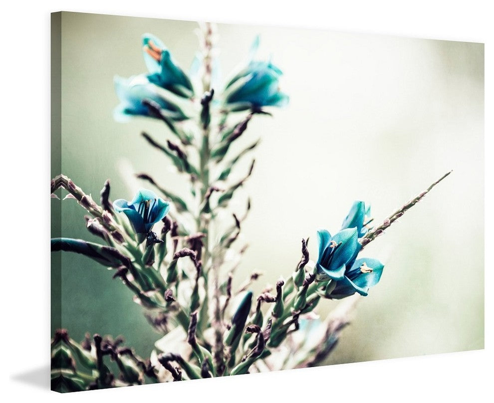 "Sapphire Tower" Painting Print on Wrapped Canvas