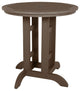 Round Counter-Height Dining Table, 36'', Weathered Acorn