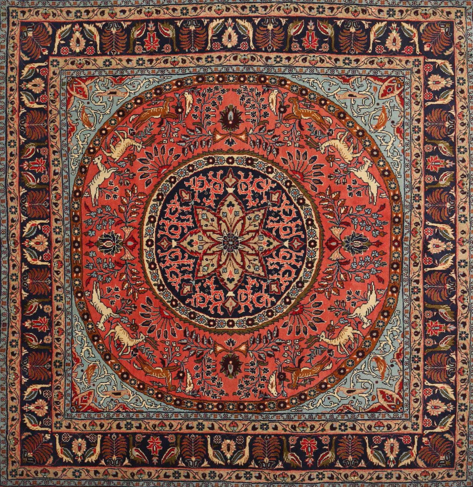 Ahgly Company Indoor Rectangle Traditional Area Rugs, 7' x 9'