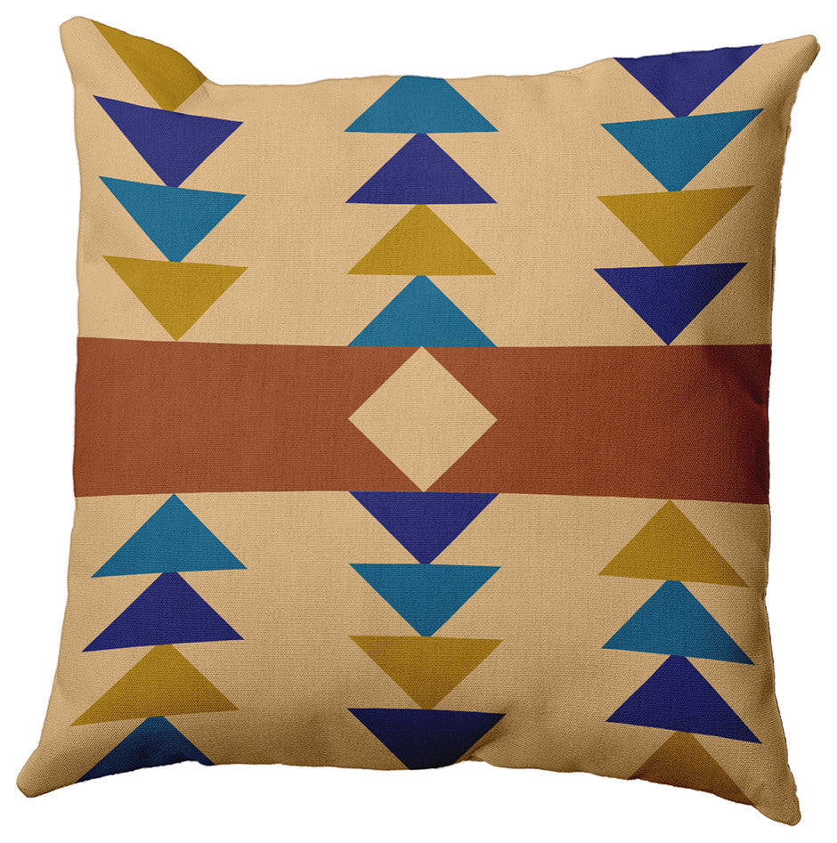 26" x 26" Sagebrush Decorative Throw Pillow, Pale Gold