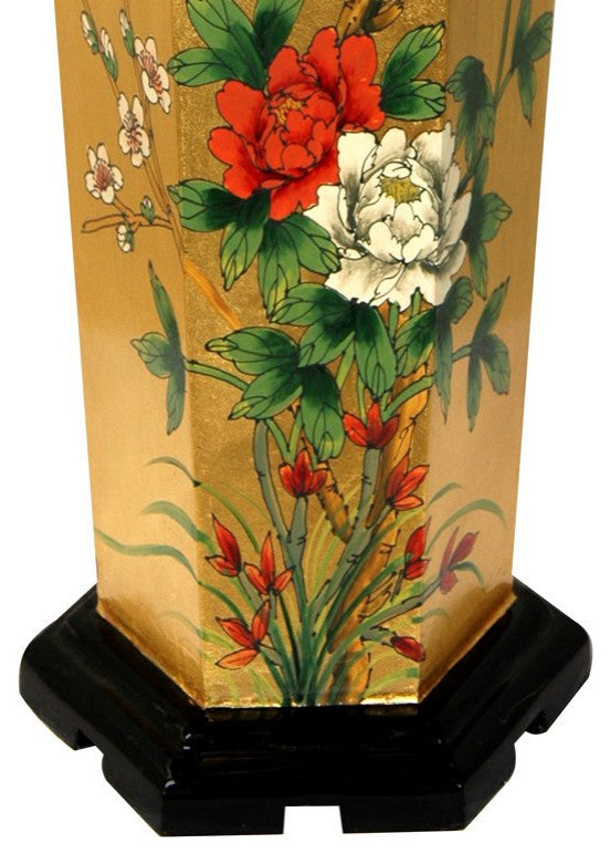 Gold Leaf Umbrella Stand