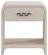 Medley Nightstand / Side Table, Cream