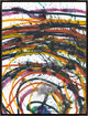 36x48 Couleurs Primaries III, Framed Artwork, Espresso