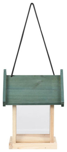 vidaXL Bird Feeders 4 pcs Firwood