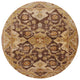 Ahgly Company Indoor Round Mid-Century Modern Area Rugs, 7' Round
