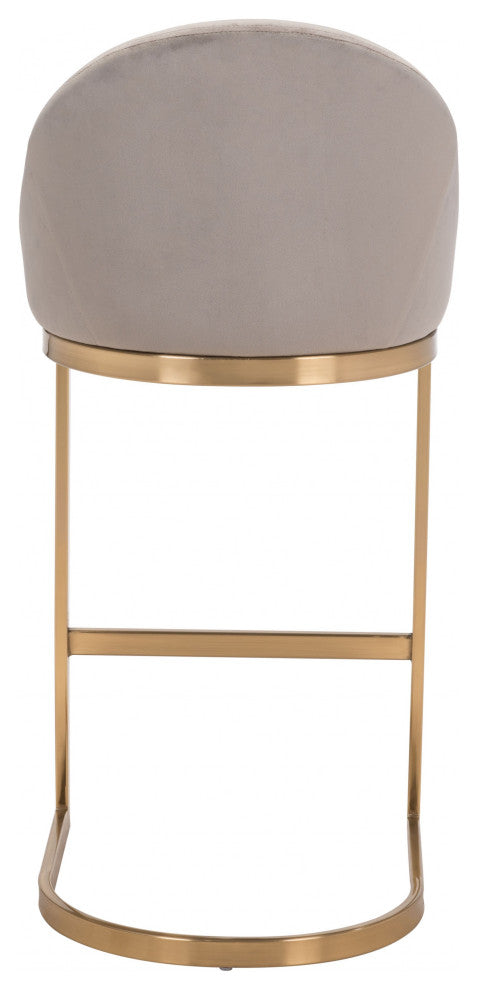 Scott Bar Chair Gray